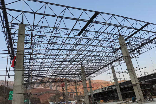 铜川钢结构网架图片