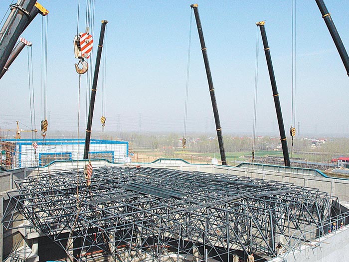 铜川网架高空滑移法