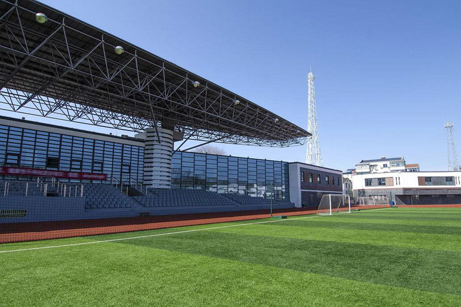 铜川体育场看台网架工程